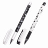 Ручка шариковая масляная с грипом BRAUBERG BLACK&WHITE Coffee, СИНЯЯ, игольчатый узел 0,7 мм, линия письма 0,35 мм, 142957, OBP321 по низкой цене оптом 