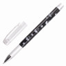 Ручка шариковая масляная с грипом BRAUBERG BLACK&WHITE Coffee, СИНЯЯ, игольчатый узел 0,7 мм, линия письма 0,35 мм, 142957, OBP321 по низкой цене оптом 