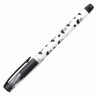 Ручка шариковая масляная с грипом BRAUBERG BLACK&WHITE Coffee, СИНЯЯ, игольчатый узел 0,7 мм, линия письма 0,35 мм, 142957, OBP321 по низкой цене оптом 