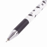 Ручка шариковая масляная с грипом BRAUBERG BLACK&WHITE Coffee, СИНЯЯ, игольчатый узел 0,7 мм, линия письма 0,35 мм, 142957, OBP321 по низкой цене оптом 