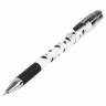 Ручка шариковая масляная с грипом BRAUBERG BLACK&WHITE Coffee, СИНЯЯ, игольчатый узел 0,7 мм, линия письма 0,35 мм, 142957, OBP321 по низкой цене оптом 