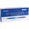 Ручка шариковая масляная автоматическая MUNHWA "MC Gold Click", СИНЯЯ, узел 0,7 мм, GC07-02 по низкой цене оптом 