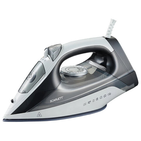 Утюг SCARLETT SC–SI30K66, 3000 Вт, керамическое покрытие, паровой удар, антинакипь, самоочистка, серый, SC-SI30K66 по низкой цене оптом Утюг SCARLETT SC–SI30K66, 3000 Вт, керамическое покрытие, паровой удар, антинакипь, самоочистка, серый, SC-SI30K66 по низкой цене оптом