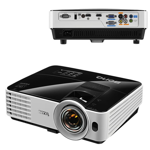 Проектор BENQ MX631ST, DLP, 1024x768, 4:3, 3200 лм, 13000:1, короткофокусный, 2,45 кг, 9H.JE177.13E по низкой цене оптом 