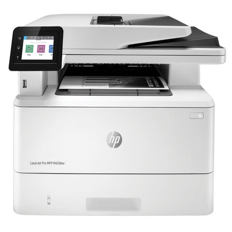 МФУ лазерное HP LaserJet Pro M428dw "3 в 1", А4 38 стр/мин, 80000 стр/мес, ДУПЛЕКС, АПД, Wi-Fi, сетевая карта, W1A31A по низкой цене оптом 