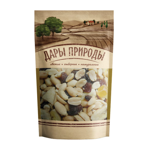 Орехи и сухофрукты ДАРЫ ПРИРОДЫ "Коктейль", арахис, цукаты, банан, сухофрукты, кешью, 150 г, 1996 по низкой цене оптом Орехи и сухофрукты ДАРЫ ПРИРОДЫ "Коктейль", арахис, цукаты, банан, сухофрукты, кешью, 150 г, 1996 по низкой цене оптом