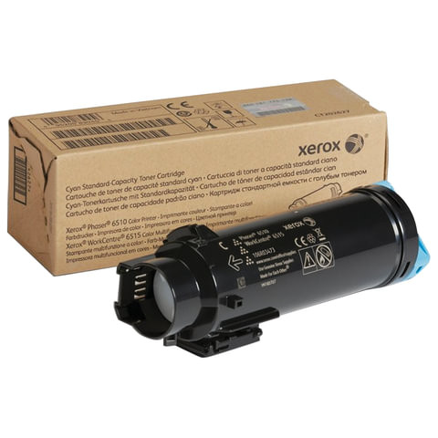 Картридж лазерный XEROX (106R03481) Phaser 6510/WC 6515, голубой, ресурс 1000 стр., оригинальный по низкой цене оптом 