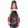 Фартук с нарукавниками для уроков труда ЮНЛАНДИЯ, регулировка по росту, 46х54 см, Bright wildlife, 273764 по низкой цене оптом 