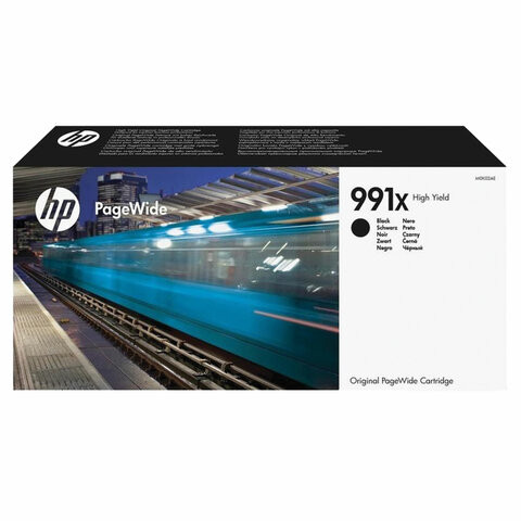 Картридж струйный HP (M0K02AE) PW Pro 755/772/777, №991X, черный, оригинальный, ресурс 20000 страниц по низкой цене оптом 
