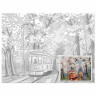 Холст на картоне с контуром BRAUBERG ART CLASSIC "УЛОЧКИ", 30х40см, грунтованный, хлопок, 191542 по низкой цене оптом Краснодар, Москва, Уфа, Казань, Барнаул, Владивосток, Хабаровск, Сахалин, Красноярск, Екатеренбург, 