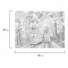 Холст на картоне с контуром BRAUBERG ART CLASSIC "УЛОЧКИ", 30х40см, грунтованный, хлопок, 191542 по низкой цене оптом Краснодар, Москва, Уфа, Казань, Барнаул, Владивосток, Хабаровск, Сахалин, Красноярск, Екатеренбург, 