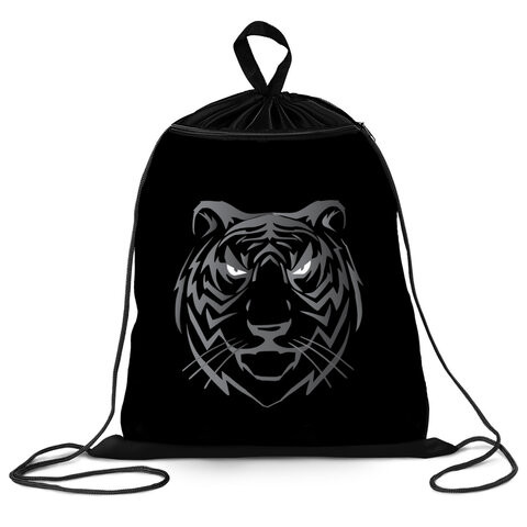 РЕЗЕРВ Мешок для обуви BRAUBERG, с петлёй, карман на молнии, 47х37 см, Tiger Boy, Код, 271610 по низкой цене оптом 