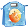 Папка-сумка ЮНЛАНДИЯ, 1 отделение, фетровые ручки, 34х30х11 см, "Moon fox", 270996 по низкой цене оптом 