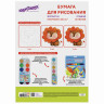 Папка для рисования БОЛЬШОГО ФОРМАТА А3, 10 л., 160 г/м2, ЮНЛАНДИЯ, 297х420 мм, "Львенок-циркач", 111075 по низкой цене оптом 