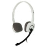 Наушники с микрофоном (гарнитура) LOGITECH H150, проводные, 1,8 м, с оголовьем, белые, 981-000350 по низкой цене оптом Краснодар, Москва, Уфа, Казань, Барнаул, Владивосток, Хабаровск, Сахалин, Красноярск, Екатеренбург, 