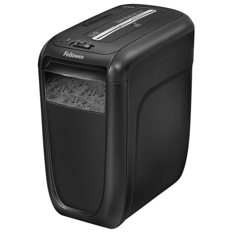 Уничтожитель (шредер) FELLOWES 60Cs, 4 уровень секретности, фрагменты 4x40 мм, 10 листов, 22 л., FS-46061 по низкой цене оптом 