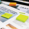 Блоки самоклеящийся (стикер) POST-IT ORIGINAL "Прилив Энергии" 38х51 мм, КОМПЛЕКТ 12 шт. по 100 л., ассорти, 653-TFEN по низкой цене оптом 