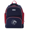 Рюкзак BRAUBERG CLASSIC, легкий каркас, премиум материал, Lion, синий, 37х32х21 см, 228829 по низкой цене оптом 