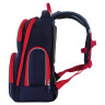 Рюкзак BRAUBERG CLASSIC, легкий каркас, премиум материал, Lion, синий, 37х32х21 см, 228829 по низкой цене оптом 