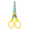 Ножницы BRAUBERG "Kid Series", 130 мм, жёлтые, с цветной печатью "Жирафы", закругленные, 232269 по низкой цене оптом 