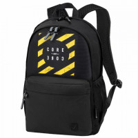 Рюкзак BRAUBERG FASHION CITY универсальный, 2 отделения, Core, черный, 46х31х15 см, 273838