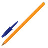 Ручка шариковая BIC "Orange", СИНЯЯ, корпус оранжевый, узел 0,8 мм, линия письма 0,3 мм, 8099221 по низкой цене оптом Краснодар, Москва, Уфа, Казань, Барнаул, Владивосток, Хабаровск, Сахалин, Красноярск, Екатеренбург, 