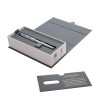 Ручка перьевая PARKER "Sonnet Core Core Stainless Steel CT", корпус серебристый, палладиевые детали, черная, 1931509 по низкой цене оптом Краснодар, Москва, Уфа, Казань, Барнаул, Владивосток, Хабаровск, Сахалин, Красноярск, Екатеренбург, 