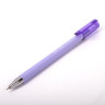 Ручка шариковая масляная BRAUBERG "FRUITY Pastel", СИНЯЯ, soft-touch, узел 0,7 мм, линия письма 0,35 мм, 142958, OBP322 по низкой цене оптом Краснодар, Москва, Уфа, Казань, Барнаул, Владивосток, Хабаровск, Сахалин, Красноярск, Екатеренбург, 