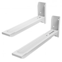 Кронштейн крепление для СВЧ нагрузка до 35 кг CROMEX K-112, регулировка до 42 см, белый, 457879, Код1 C