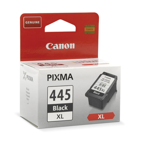 Картридж струйный CANON (PG-445XL) PIXMA MG2440/PIXMA MG2540, черный, оригинальный, ресурс 400 стр., увеличенная емкость, 8282B001 по низкой цене оптом 