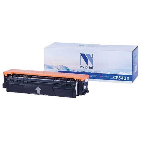 Картридж лазерный NV PRINT (NV-CF543X) для HP M254dw/M254nw/MFP M280nw/M281fdw, пурпурный, ресурс 2500 страниц по низкой цене оптом 