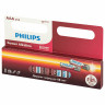 Батарейки алкалиновые "мизинчиковые" КОМПЛЕКТ 12 шт PHILIPS Power Alkaline, ААА (LR03, Б0064681 по низкой цене оптом 