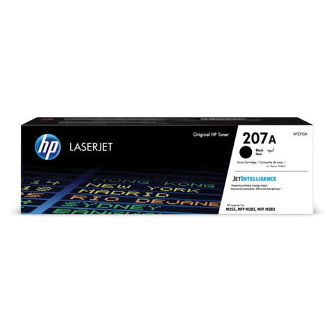 Картридж лазерный HP (W2210A) 207A для HP Color LJ M282/M283/M255, черный, оригинальный, ресурс 1350 страниц по низкой цене оптом 