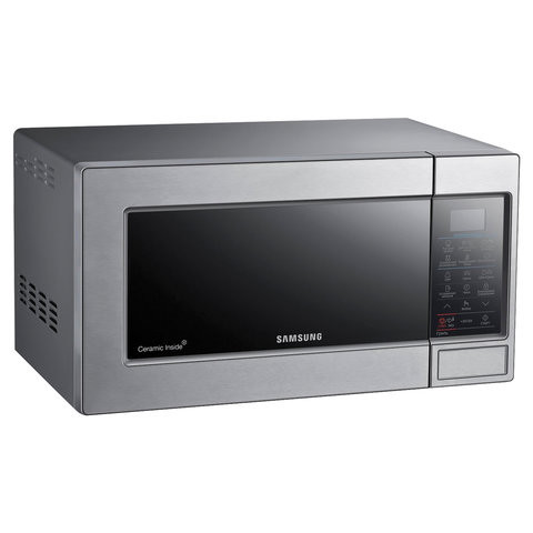 Микроволновая печь SAMSUNG ME83MRTS/BW, объем 23 л, мощность 800 Вт, сенсорное управление, серебро по низкой цене оптом 