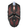 Мышь проводная игровая DEFENDER Halo Z GM-430L, USB, 6 кнопок+1 колесо-кнопка, оптическая, черная, 52430 по низкой цене оптом 