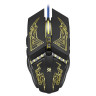 Мышь проводная игровая DEFENDER Halo Z GM-430L, USB, 6 кнопок+1 колесо-кнопка, оптическая, черная, 52430 по низкой цене оптом 