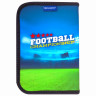 Пенал BRAUBERG, 1 отделение, 1 откидная планка, полиэстер, 21х14 см, "Football champion", 270309 по низкой цене оптом 