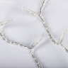 Электрогирлянда уличная ЗОЛОТАЯ СКАЗКА "Бахрома", 100 LED, 2х0,5 м, теплый белый, контроллер, 591299 по низкой цене оптом 