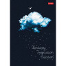 Блокнот А5 (145х210 мм) 120 л., твердый, поролон, клетка, глянцевая ламинация, HATBER "Облако", 120ББп5В1 по низкой цене оптом 