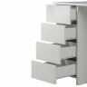 Стол письменный/компьютерный BRABIX "Scandi CD-016", 1100х500х750мм, 4 ящика, белый, 641891, ЦБ013707-1 по низкой цене оптом Краснодар, Москва, Уфа, Казань, Барнаул, Владивосток, Хабаровск, Сахалин, Красноярск, Екатеренбург, 