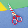 Ножницы BRAUBERG "Kid Series", 130 мм, красные, с цветной печатью "Крабы", закругленные, 23227, 232270 по низкой цене оптом 