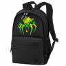 Рюкзак BRAUBERG FASHION CITY универсальный, 2 отделения, Green Spider, черный, 46х31х15 см, 273839 по низкой цене оптом 