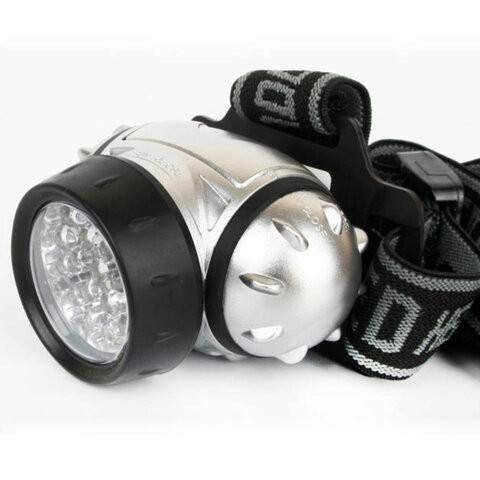 Фонарь налобный ULTRAFLASH 19хLED, 4 режима, питание 3хААА(не в комплекте), LED5353 по низкой цене оптом 
