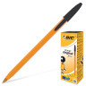 Ручка шариковая BIC "Orange", ЧЕРНАЯ, корпус оранжевый, узел 0,8 мм, линия письма 0,3 мм, 8099231 по низкой цене оптом 