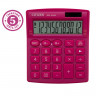 Калькулятор настольный CITIZEN SDC-812NRPKE, КОМПАКТНЫЙ (124х102 мм), 12 разрядов, двойное питание, РОЗОВЫЙ по низкой цене оптом 