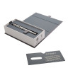 Ручка-роллер PARKER "Sonnet Core Stainless Steel CT", корпус серебристый, палладиевые детали, черная, 1931511 по низкой цене оптом Краснодар, Москва, Уфа, Казань, Барнаул, Владивосток, Хабаровск, Сахалин, Красноярск, Екатеренбург, 