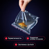 Пакеты ZIP LOCK "зиплок" ПРОЧНЫЕ, комплект 100 шт., 15х20 см, ПВД, 60 мкм, BRAUBERG EXTRA, 608172 по низкой цене оптом Краснодар, Москва, Уфа, Казань, Барнаул, Владивосток, Хабаровск, Сахалин, Красноярск, Екатеренбург, 