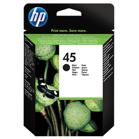 Картридж струйный HP (51645AE) Deskjet 850C/950C/1600C/6122, №45, черный, оригинальный по низкой цене оптом 