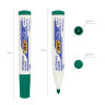 Маркер стираемый для белой доски ЗЕЛЕНЫЙ, BIC "Velleda", 1,4-5 мм, эргономичный корпус, 904940 по низкой цене оптом 