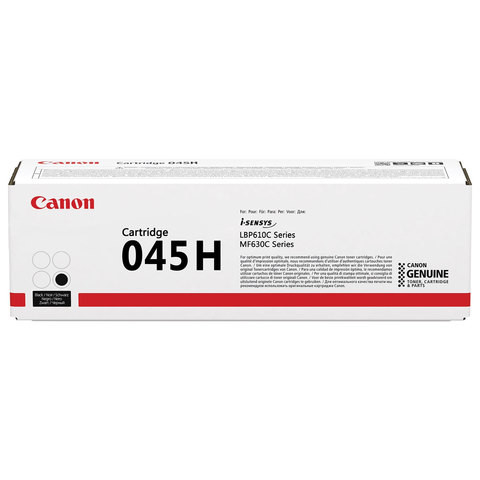 Картридж лазерный CANON (045HBK) MF635/633/631/LBP 611/613, черный, ресурс 2800 стр., оригинальный, 1246C002 по низкой цене оптом 